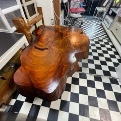 鹿児島市 屋久杉一枚板テーブル販売の事なら！！ | 鹿児島市 屋久杉1枚