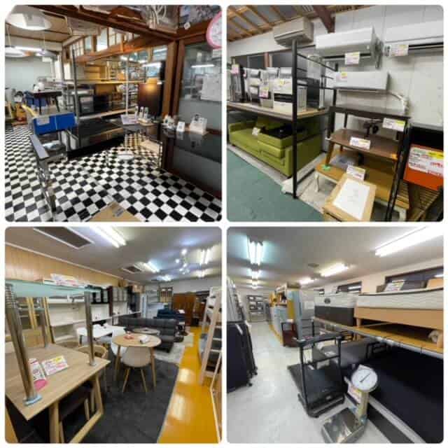 鹿児島市田上 リサイクル家具・家電販売店 リサイクルサービス八光