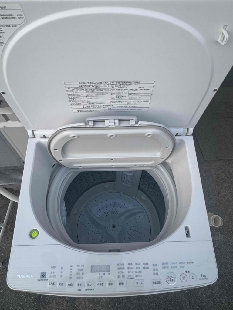 東芝 ZABOON 縦型洗濯乾燥機 AW-9SV7 9kg／5kg 中古33,000円（リサイクルショップ八光・鹿児島市田上）