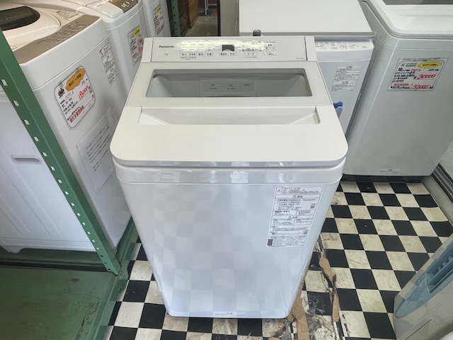Panasonic 全自動洗濯機 NA-FA7H2 2024年製 7.0kg 本体全体｜中古家電・リサイクルショップ八光・鹿児島市田上