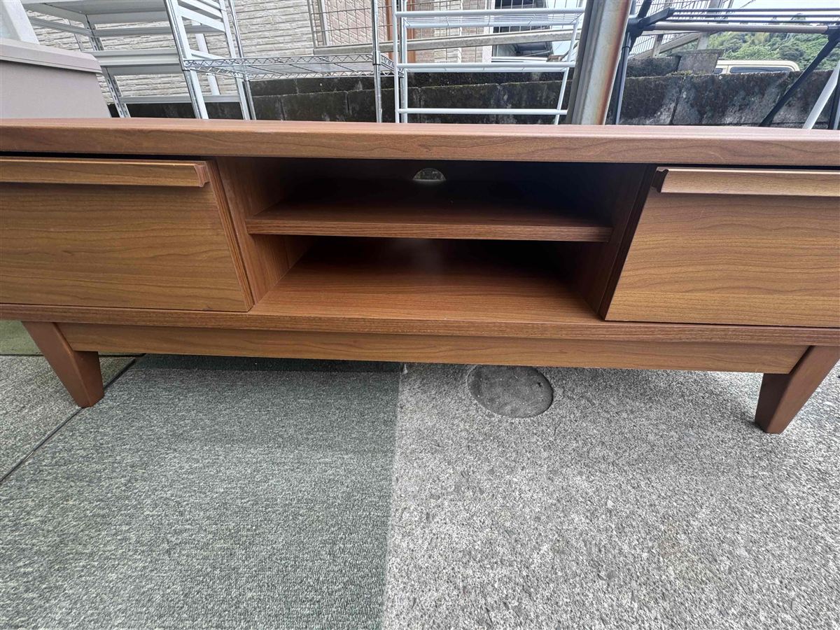 北欧風テレビボード120cm 正面・全体像